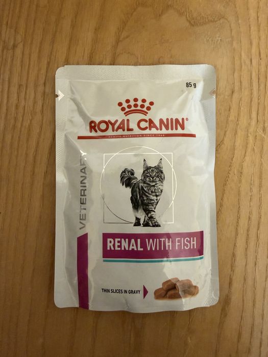 royal canin (роял канін) renal with fish паучі для котів