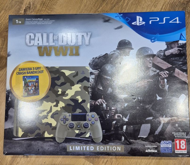 SONY PS4 1TB slim CAMO plus kamera