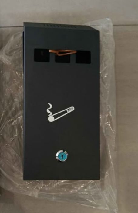 cinzeiro exterior de parede