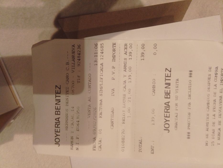 zegarek nowy nie używany