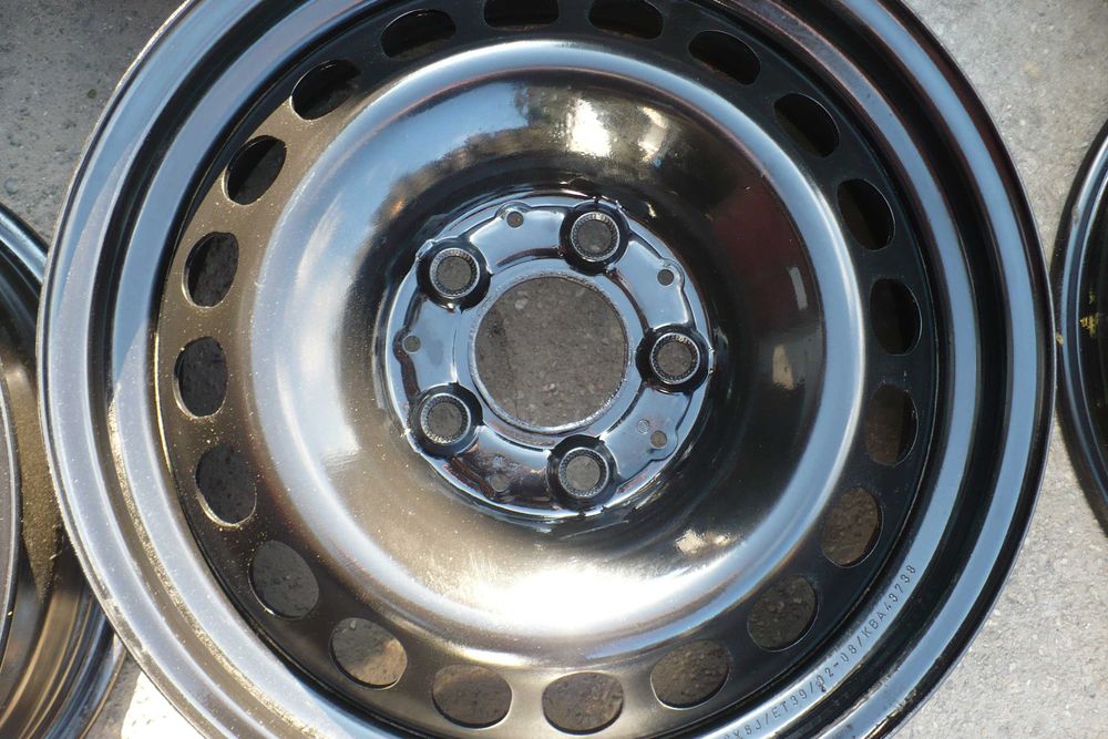 Felgi Stalowe 5X112 6JX16" ET39 Mercedes Oryginał Komplet