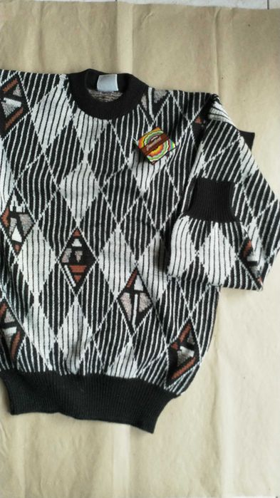 Camisola malha homem.