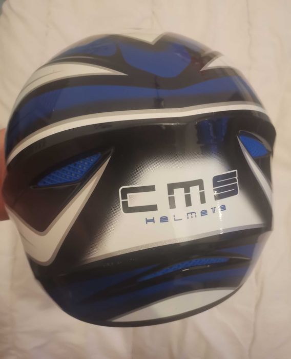 Capacete CMS mota como novo