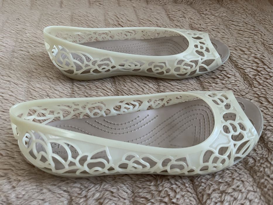 Sandały Crocs W 7 wkładka ok.24 cm.