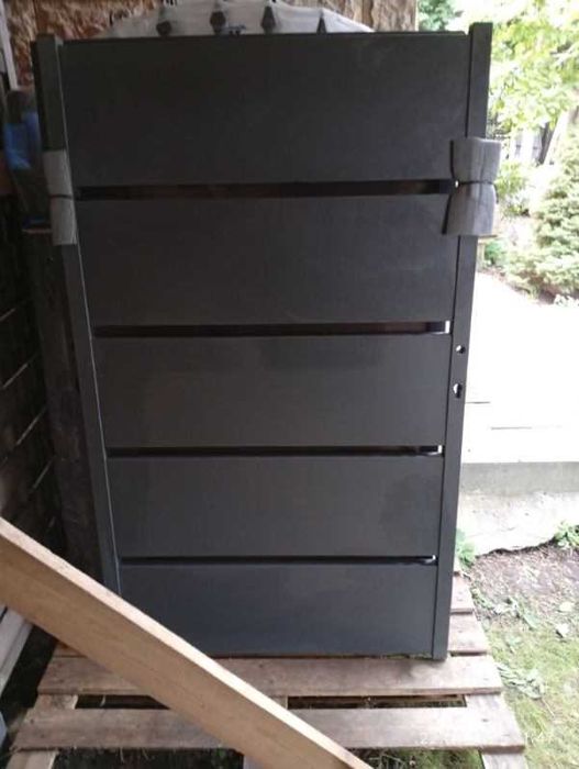 Furtka ogrodowa antracytowa model OPAL 90x150cm NOWA -499 PLN