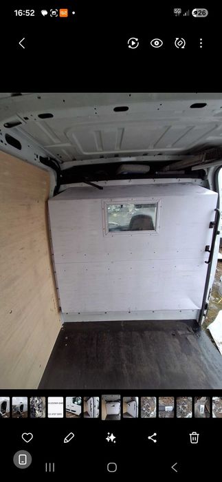 Renault master IV master 3 movano ściana grodziowa