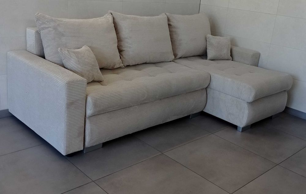 Rogówka | Narożnik | Sofa | Sztruks