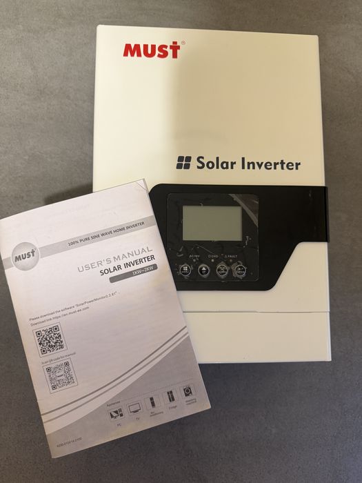 Інвертор  MUST PV1800 PV18-1012 VPM, 1000 Вт, 12 В