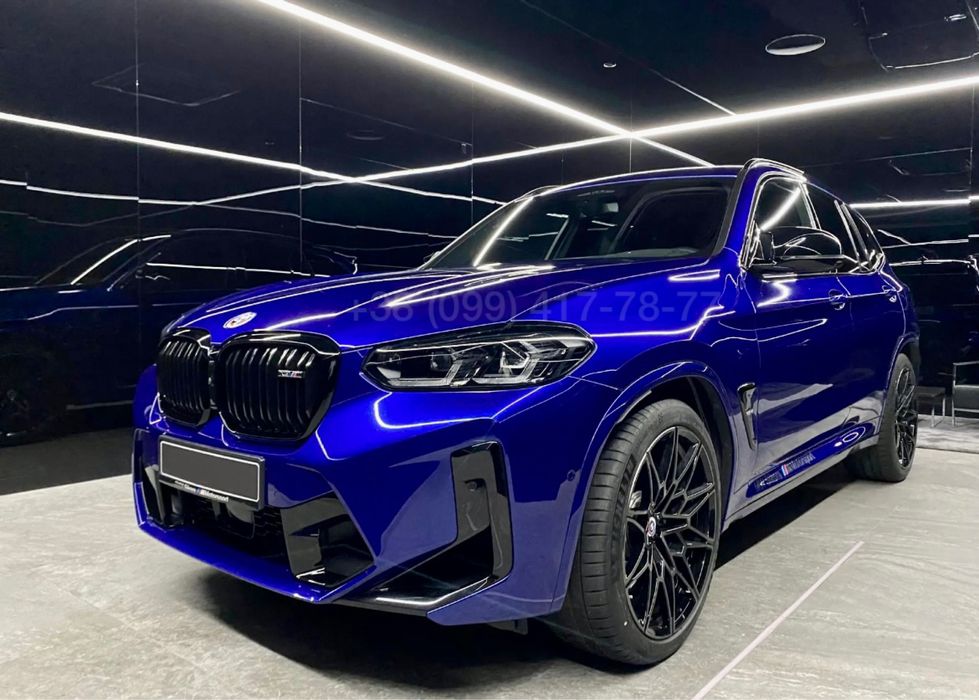 Рестайлинг BMW X3 M LCI G01 F97 Бампер Ноздри Обвес Фары Фонари Пороги