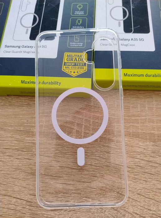 NOWE etui X-Line do Samsung Galaxy A35 5G przeźroczysty MagSafe