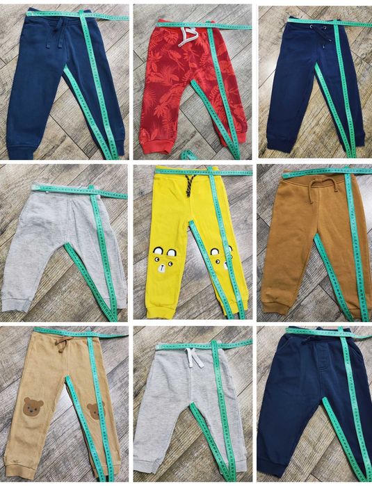 Штани утеплені/двуніть/хлопок, р. 3-36міс., 62-92, 98-116, 3-6 роки