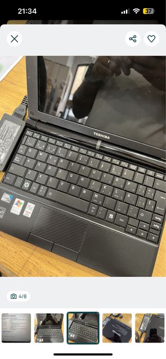 Computador portátil Toshiba NB200