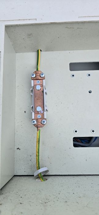 Quadro de obras eletrico exterior