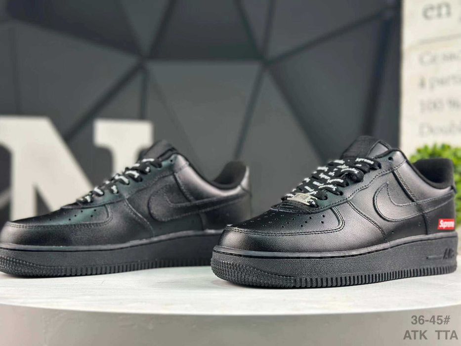 Nike Air Force 1 Low '07 Supreme Czarny  R.41