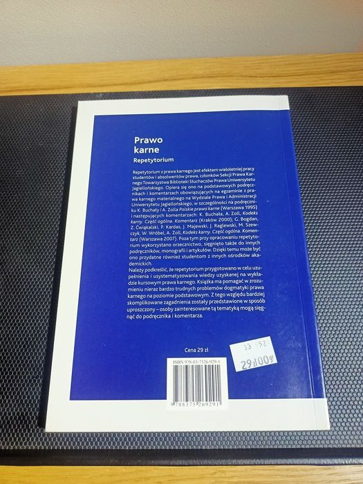 Prawo karne - Repetytorium