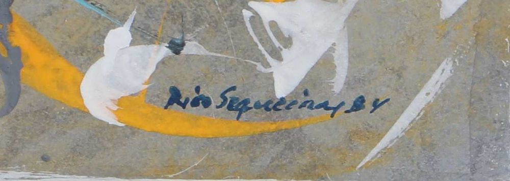 Quadro de Rico Sequeira - Obra original