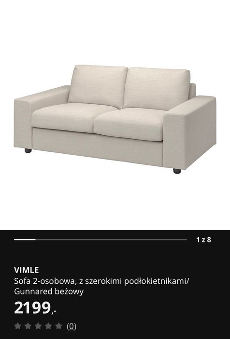 Sofa 2-osobowa VIMLE