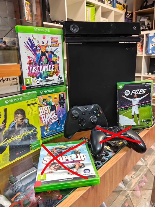 Xbox One X 1TB KINECT 4 GRY Hity 100% OK  Skup Wymiana SklepRetroWWA