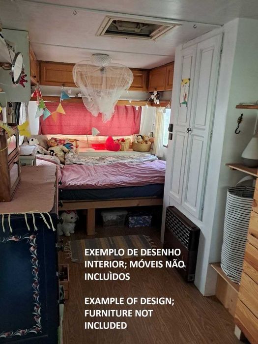 Caravana FENDT 6 m – Seca, acolhedora e pronta a habitar – 2400 €