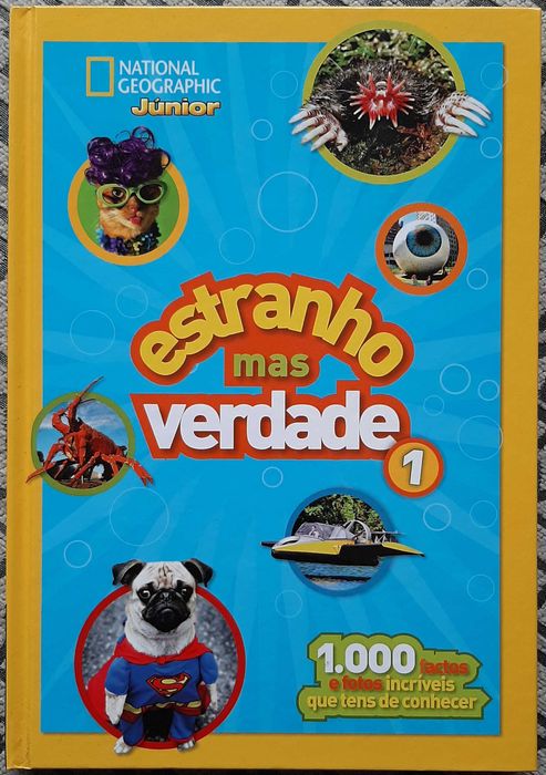 Livro - Estranho Mas Verdade de National Geographic