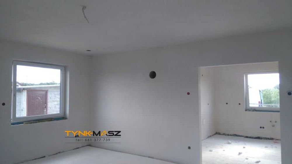 TYNKI maszynowe gipsowe cementowo - wapienne