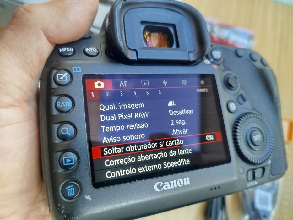 Canon 5d Mark IV com 70 mil disparos