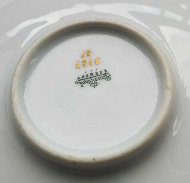 Dwa spodki pod filiżankę do kawy Rosenthal