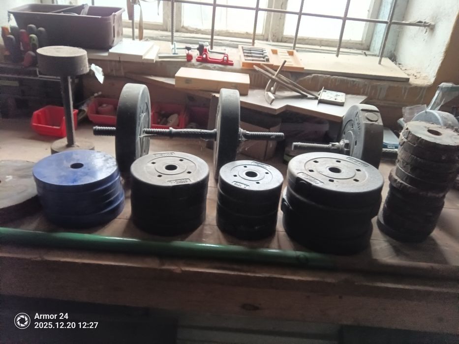 Obciążenie, sprzęt, domowa siłownia