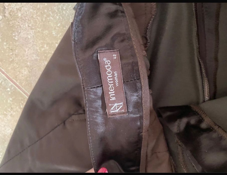 Fato de senhora Castanho