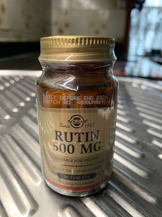 Rutina Rutin Solgar vegetarian food