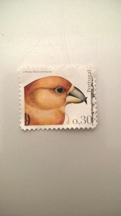 Selo Correio Pássaros - Cruza Bico Comum (portes incluídos)