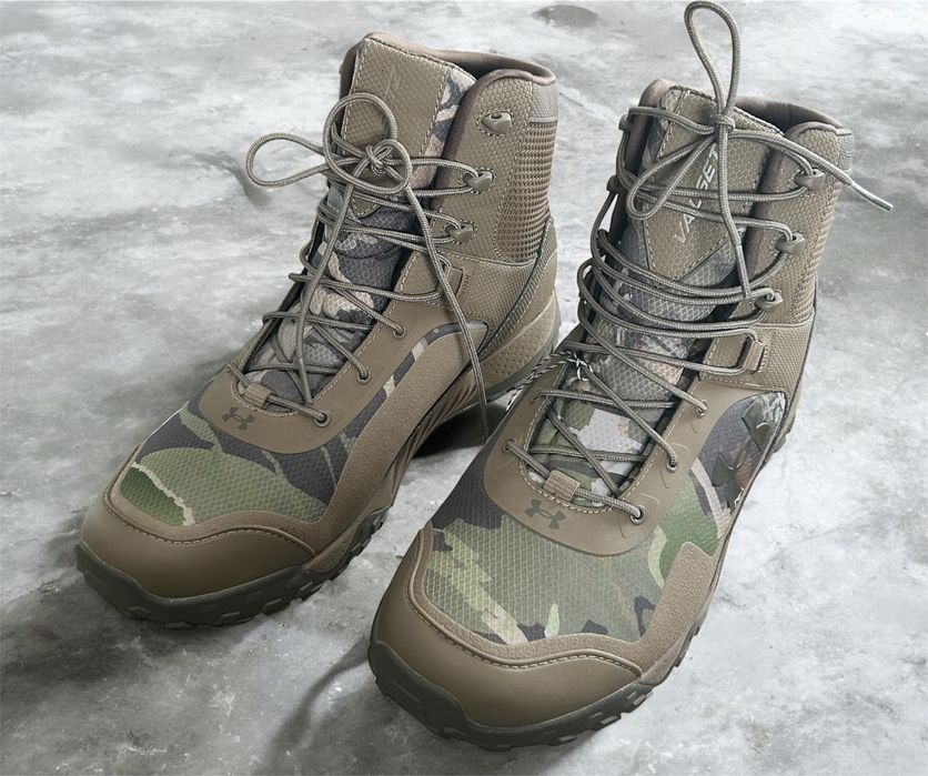 Тактичні черевики Under Armour valsetz rts — олива/мультикам