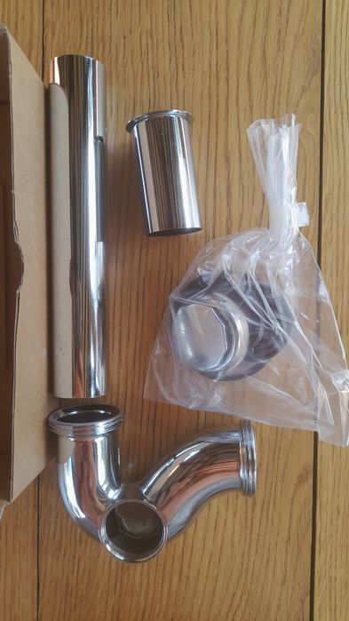 Змішувач для умивальника Remer G11 4 Хром Італія сифон U