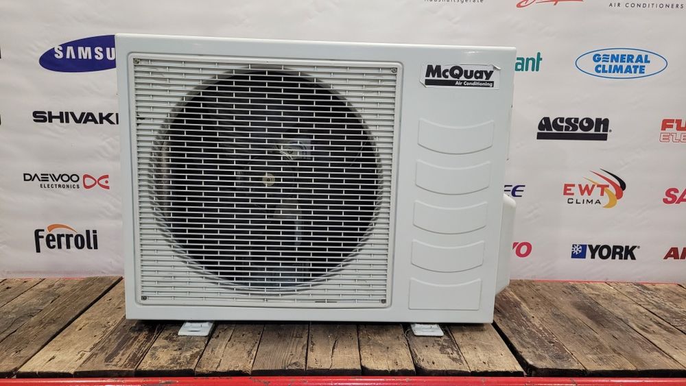 Наружный блок McQuay - 15
ACSON - 9.

Расчитан охлаждать помещ