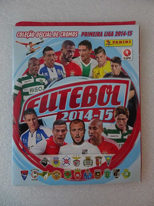 Caderneta cromos de Futebol 2014/2015 Panini + suplemento atualização