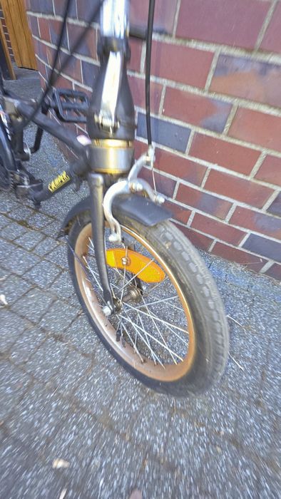 Rowerek kempingowy składany