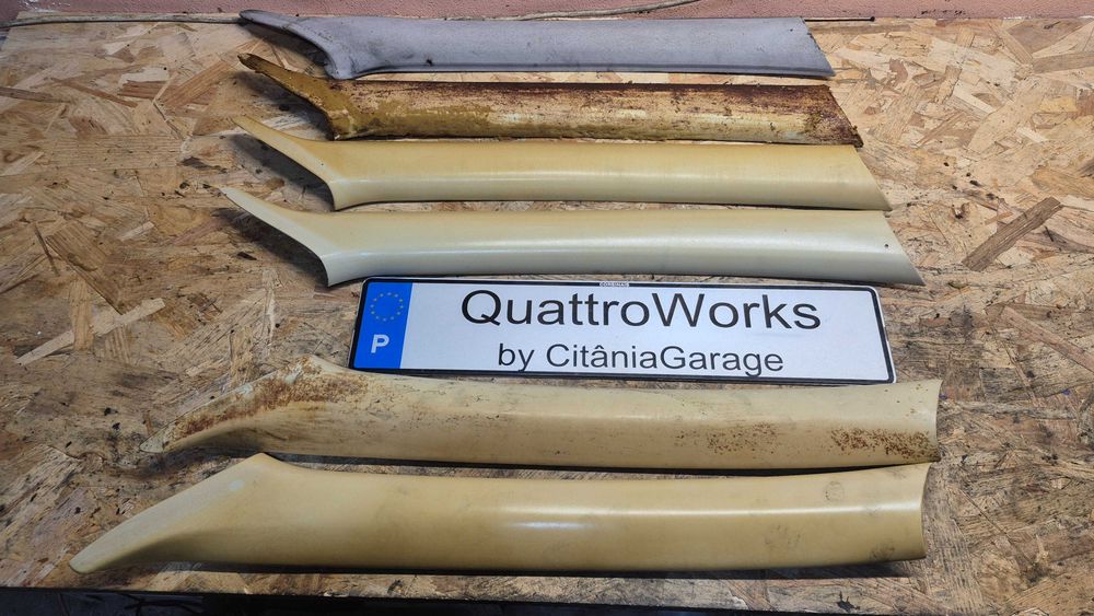 Pilares A Para-Brisas Originais Prontos a Estofar Audi A4 B5 8D 1994 a 2001