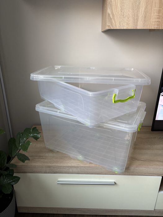 Пластиковый контейнер bigbox 80л та 30л / органайзер для зберігання