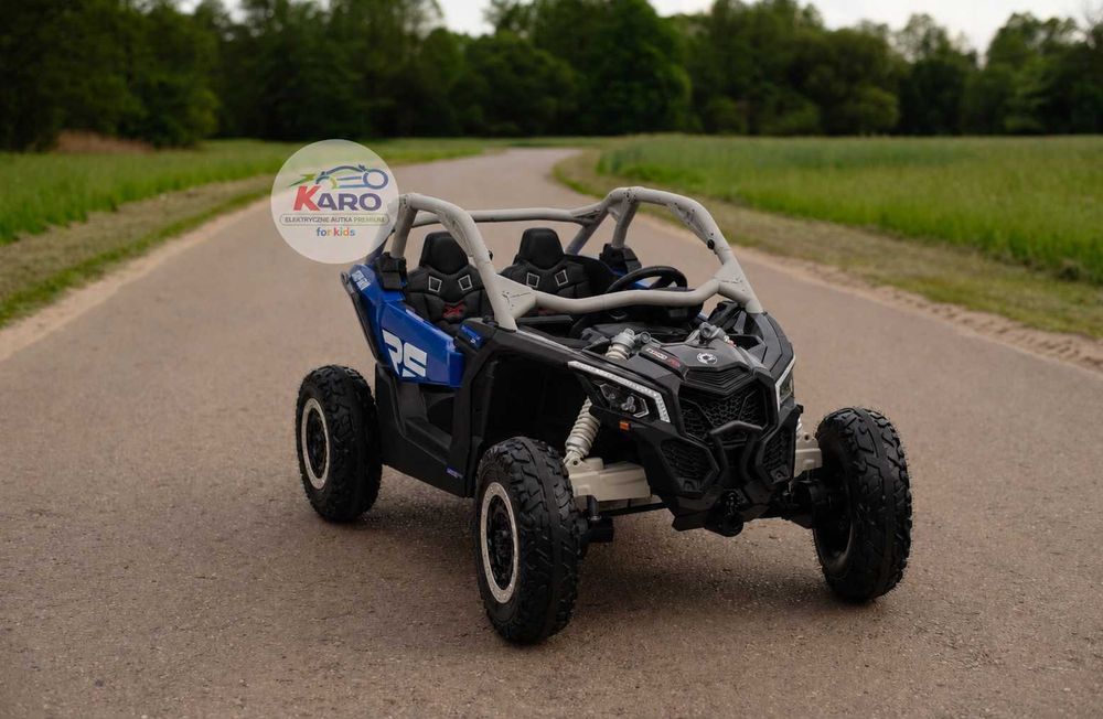 Auto Na Akumulator Maverick CAN-AM LAKIEROWANY 2 Osobowy Pojazd LED