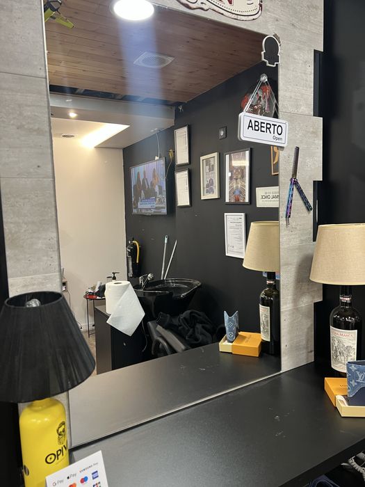 Setup barbeiro em bom estado