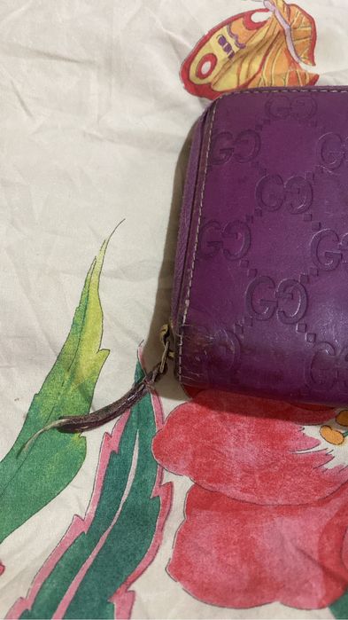Carteira roxa gucci- venda urgente