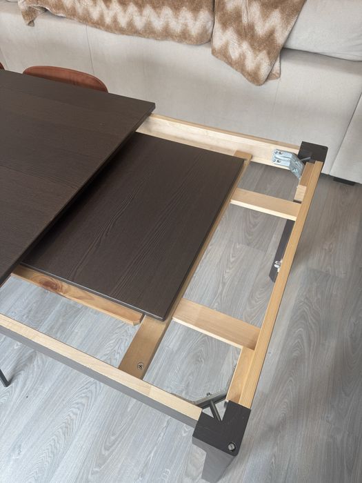 Mesa Retangular Extensível (Castanho Escuro)445757837531555842