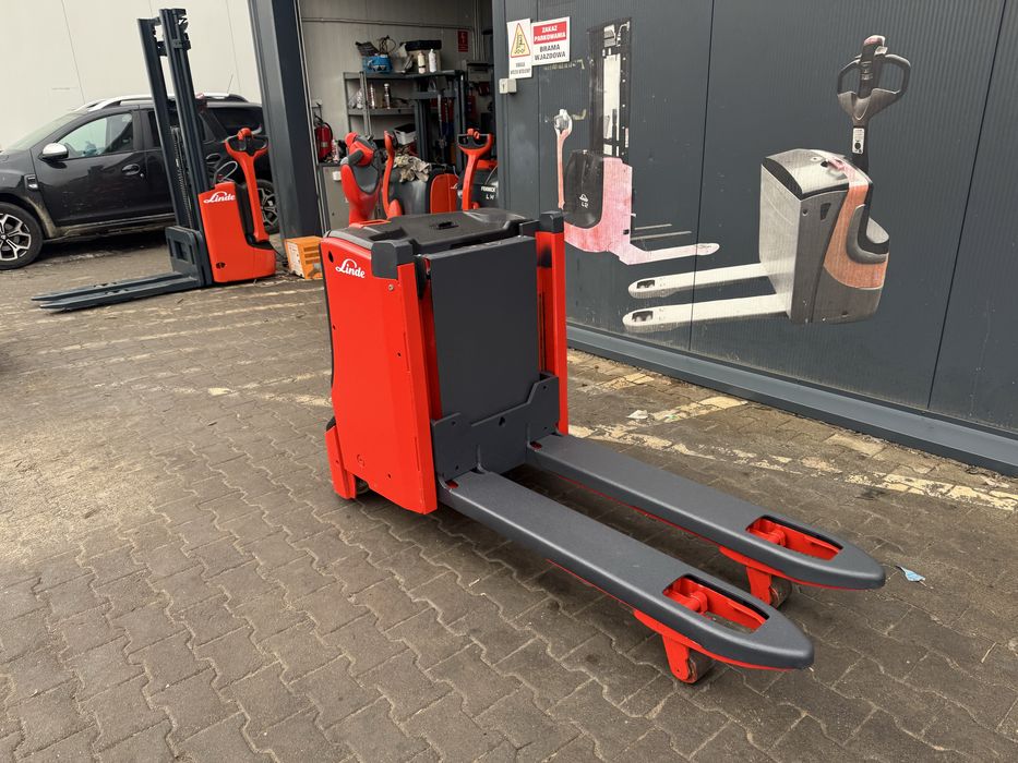 Paleciak elektryczny  Linde T 16 L 2016  r 70 cm 800 kg wózek Linde