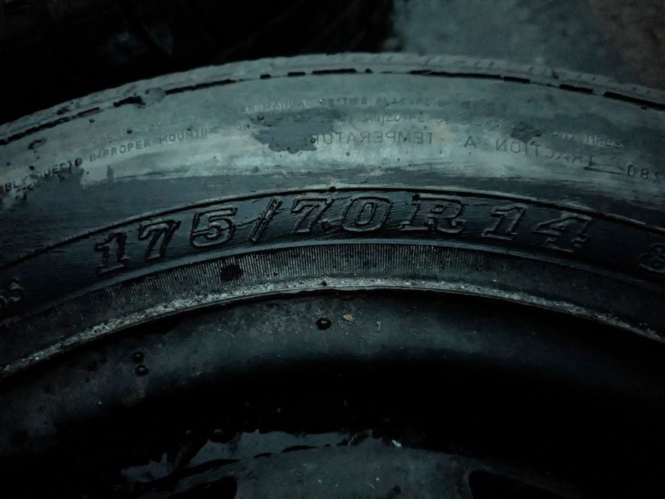 Koła 14 cali 4x108 audi 80 felgi stalowe z oponami 175/70/R14