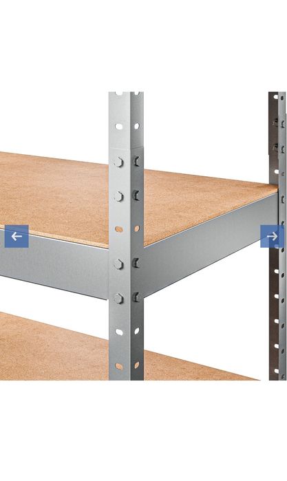 Regały do garażu biura magazynu piwnicy