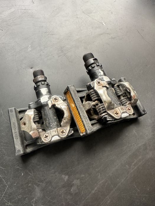 Pedały Shimano SPD PD-M520+nakladki SM-PD22