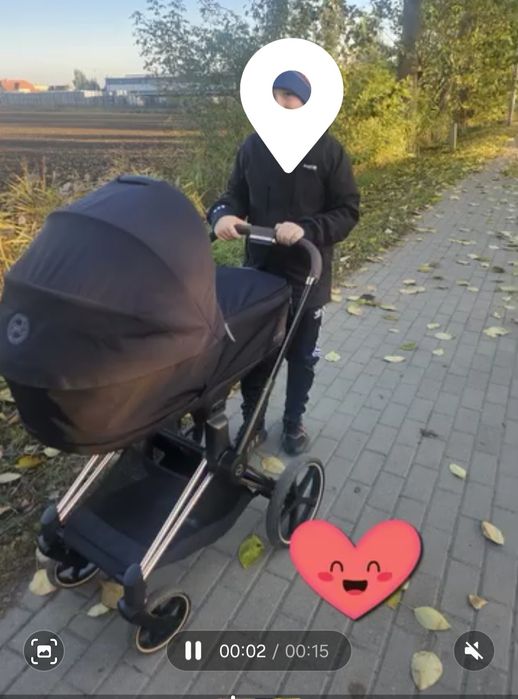 Wózek cybex priam 4.0 4w1