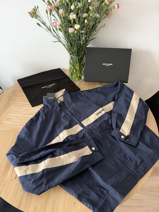 Kurtka YVES Saint Laurent Płaszcz YSL Narzutka Mastic Jacket