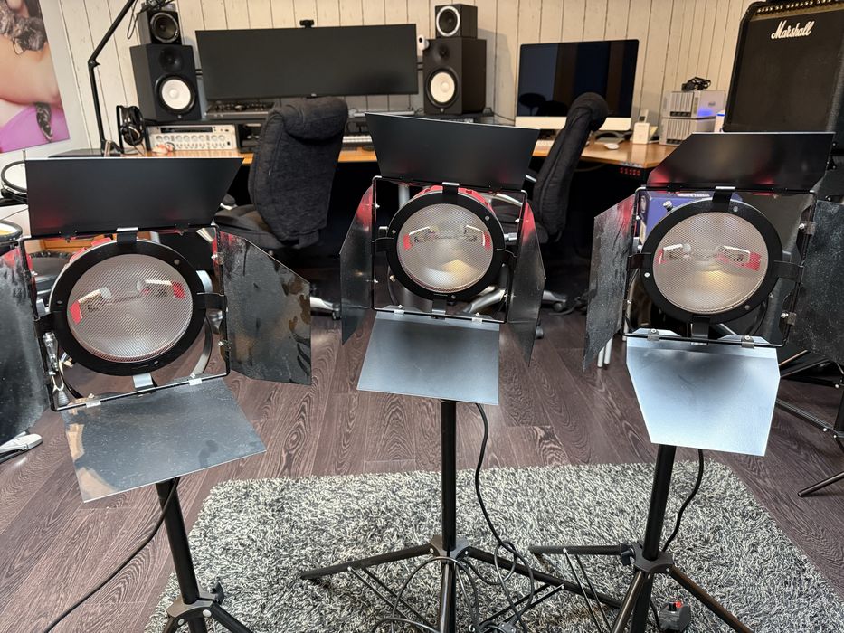 Conjunto 3 Projetores de Halogéneo