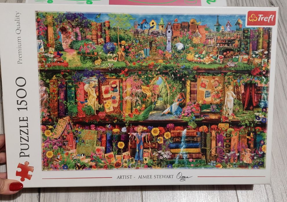 Puzzle Trefl 1500 Baśniowa biblioteczka